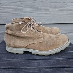 Sorel Madson II Chukka Men's Waterproof Boots Brown Suede Lace Up Shoes Size 8.5